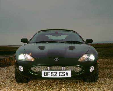 2002 Jaguar XKR convertible. Artist: Unknown.