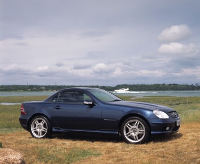 2001 Mercedes Benz SLK 320 AMG. Artist: Unknown.