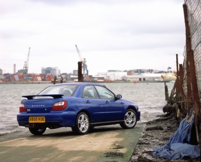 2001 Subaru Impreza WRX. Artist: Unknown.