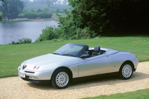1997 Alfa Romeo spider twin spark 16v. Artist: Unknown.