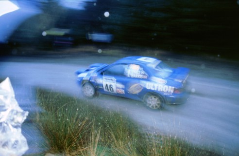 Subaru impreza ,B.Lyall.1998 Network Q. Artist: Unknown.