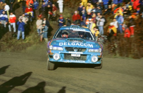 Subaru impreza ,G.De Mevius.1998 Network Q. Artist: Unknown.