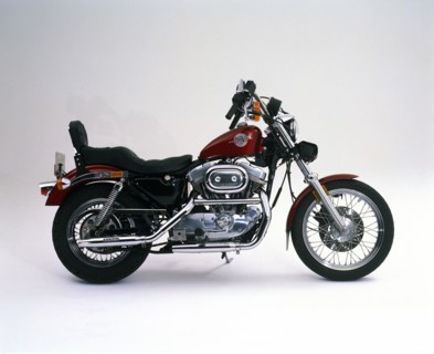 1989 Harley Davidson 883 Sportster. Artist: Unknown.