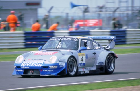 1999 Porsche 911 GT2 FIA GT Silverstone 500. Artist: Unknown.
