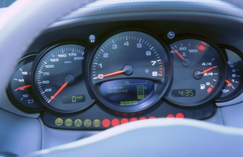 1988 Porsche 959 instrument panel. Artist: Unknown.