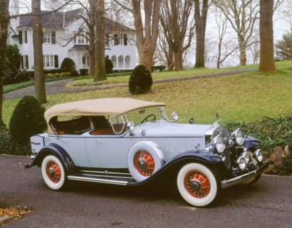 1931 Cadillac Fleetwood 370A V12. Artist: Unknown.