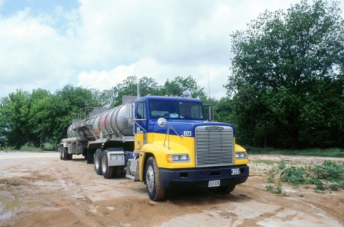 Freightliner American tanker. Artist: Unknown.