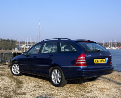 2003 Mercedes Benz C270 Estate. Artist: Unknown.