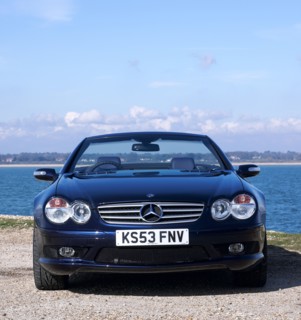 2003 Mercedes Benz SL55 AMG. Artist: Unknown.