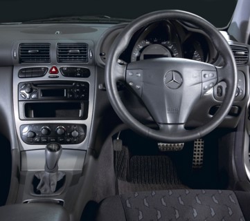 2003 Mercedes Benz C200k Coupe. Artist: Unknown.