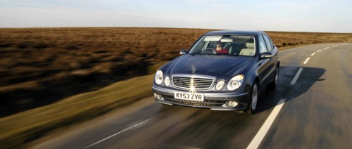 2003 Mercedes Benz E320 cdi Avantgarde. Artist: Unknown.