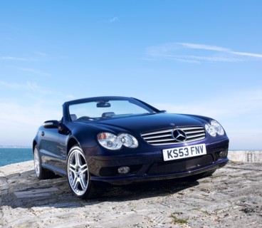 2003 Mercedes Benz SL55 AMG. Artist: Unknown.