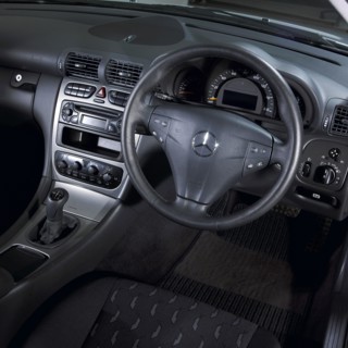 2003 Mercedes Benz C200k Coupe. Artist: Unknown.
