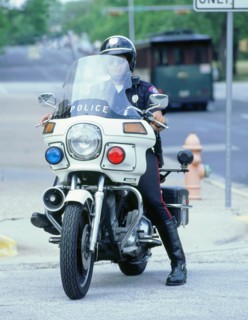 1992 Harley Davidson Police Bike. Artist: Unknown.