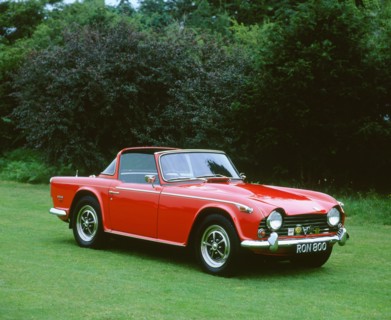1967 Triumph TR5. Artist: Unknown.