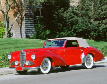 1947 Delahaye 135m Vanden Plas. Artist: Unknown.