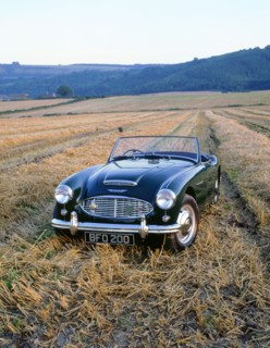 1961 Austin Healey 3000 mk1. Artist: Unknown.