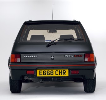 1987 Peugeot 205 GTI 1.6. Artist: Unknown.