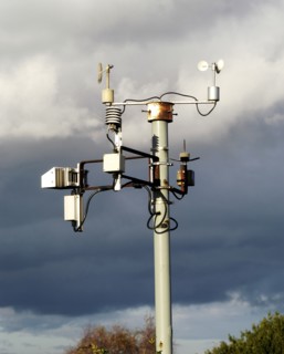Road side weather station. Artist: Unknown.