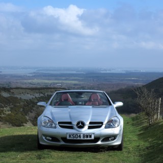 2004 Mercedes Benz SLK 200K. Artist: Unknown.