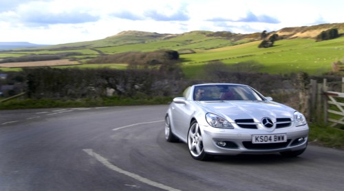 2004 Mercedes Benz SLK 200K. Artist: Unknown.