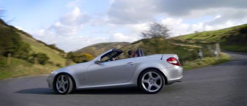 2004 Mercedes Benz SLK 200K. Artist: Unknown.