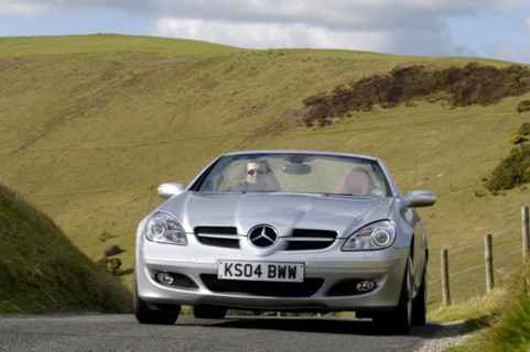 2004 Mercedes Benz SLK 200K. Artist: Unknown.
