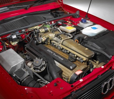 1991 Audi Quattro 20v. Artist: Unknown.