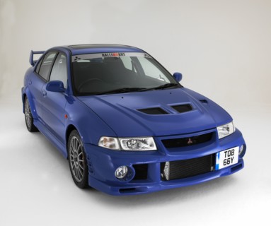 1999 Mitsubishi Evo 6 Artist: Unknown.