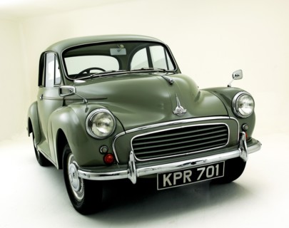 1957 Morris Minor 1000 Artist: Unknown.