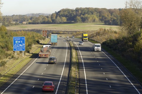 A34 South of Chievely Services 2005 Artist: Unknown.
