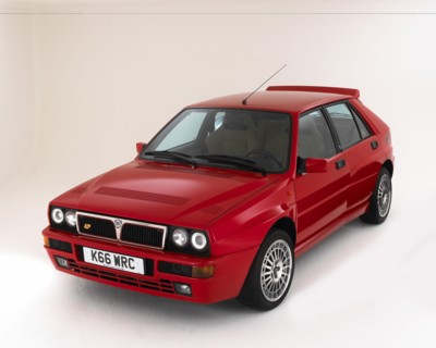 1993 Lancia Delta Integrale Artist: Unknown.