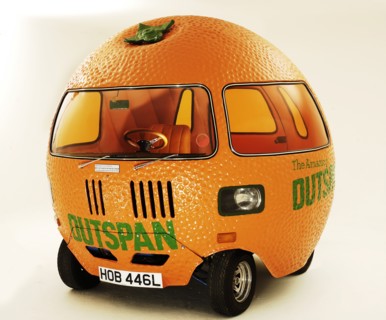 1972 Mini Outspan Orange Artist: Unknown.