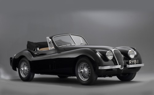 1954 Jaguar XK120 SE Artist: Unknown.