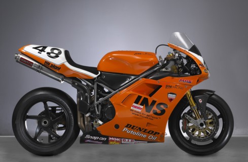 2000 & 2001 Ducati racing bike Artist: Unknown.
