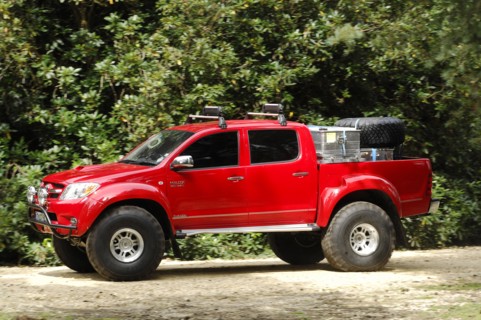 2007 Toyota HiLux Arctic Explorer Artist: Unknown.