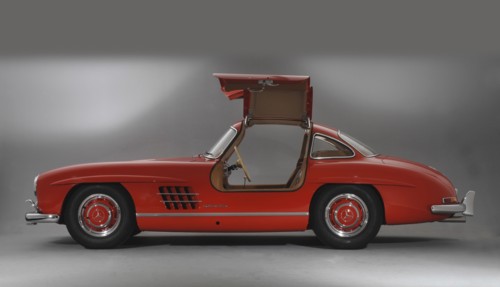 1957 Mercedes Benz 300 SL Gullwing Artist: Unknown.