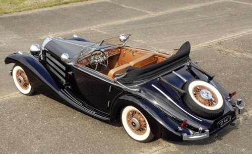 1935 Mercedes Benz 500K Artist: Unknown.