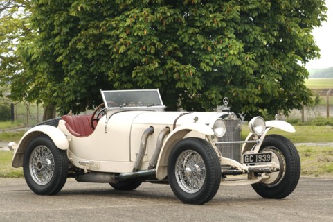 1929 Mercedes Benz SSK Roadster Artist: Unknown.