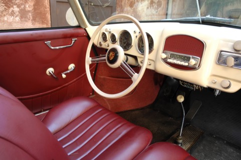 1954 Porsche 356 1300S Cabriolet Artist: Unknown.