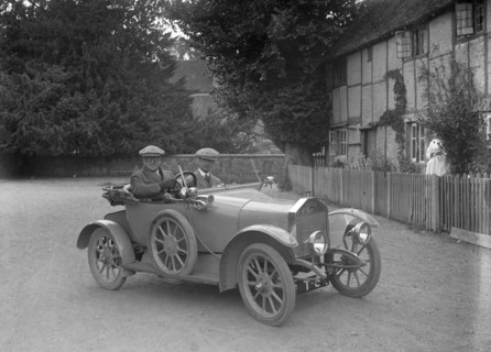 Singer Open 2-seater car. Artist: Bill Brunell.