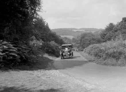 Singer Junior taking part in a First Aid Nursing Yeomanry trial or rally, 1931. Artist: Bill Brunell.
