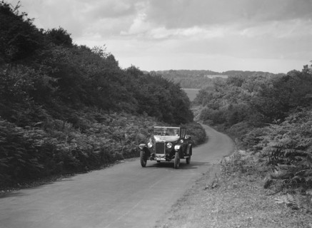 Austin 12/4 taking part in a First Aid Nursing Yeomanry trial or rally, 1931. Artist: Bill Brunell.