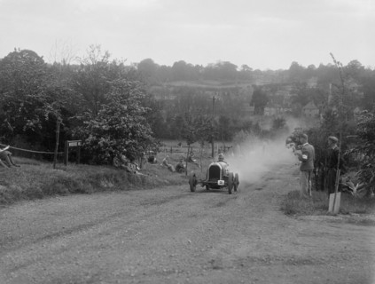 Bolster Special, Bugatti Owners Club Hill Climb, Chalfont St Peter, Buckinghamshire, 1935. Artist: Bill Brunell.