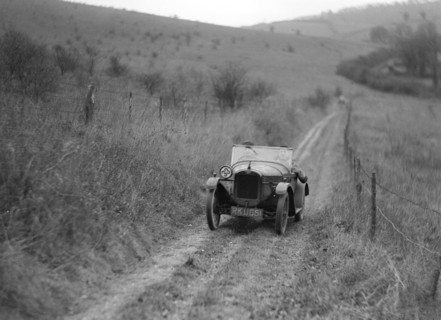 Austin Special of H Murrel competing in the Inter-Varsity Trial, November 1931. Artist: Bill Brunell.