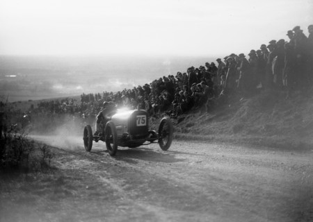 Sunbeam of Charles Vandervell, Essex Motor Club Kop Hillclimb, Buckinghamshire, 1922. Artist: Bill Brunell.