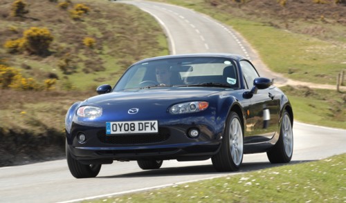 2008 Mazda MX5 Roadster Coupe. Artist: Unknown.