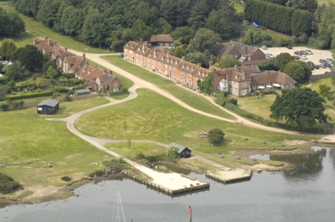 Beaulieu Aerial shots. Artist: Unknown.