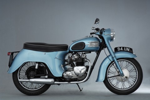 1962 Triumph 3TA. Artist: Unknown.
