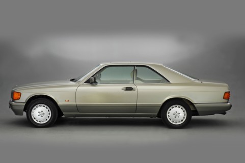 1990 Mercedes Benz 500 SEC. Artist: Unknown.